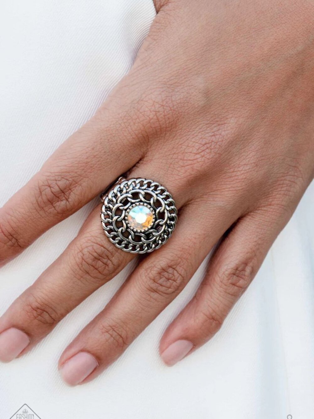 Paparazzi Jewelry Accessories - Botanical Backdrop - Multi Ring - Vintage